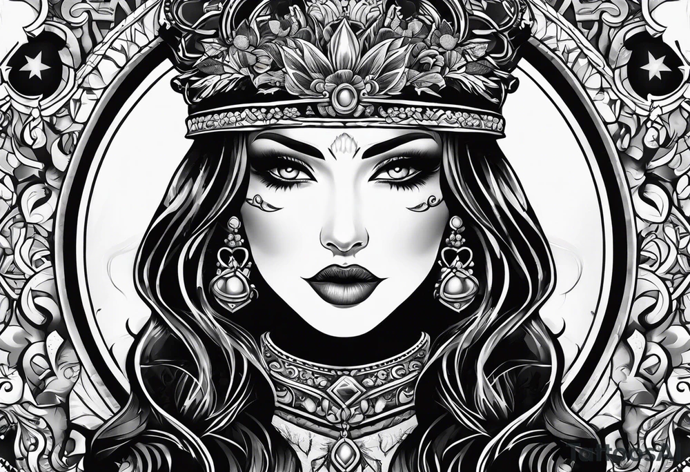 Game card tattoo idea