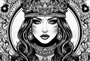 Game card tattoo idea