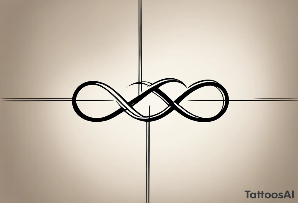 Eternity Symbol: A delicate, outlined infinity symbol as the foundation of the tattoo. 
Puzzle Piece: One small, outlined puzzle piece placed along one of the loops of the eternity symbol (typically on the lower curve or where the lines cross in the middle). 
Handwritten Text: Your sister’s words, “to my favorite sister,” can flow along the curve of the infinity symbol, following its shape. 

Positioned horizontally on your ankle for a balanced look. tattoo idea