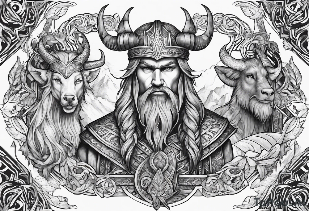 norse mythology tattoo idea