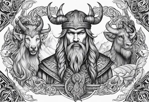 norse mythology tattoo idea