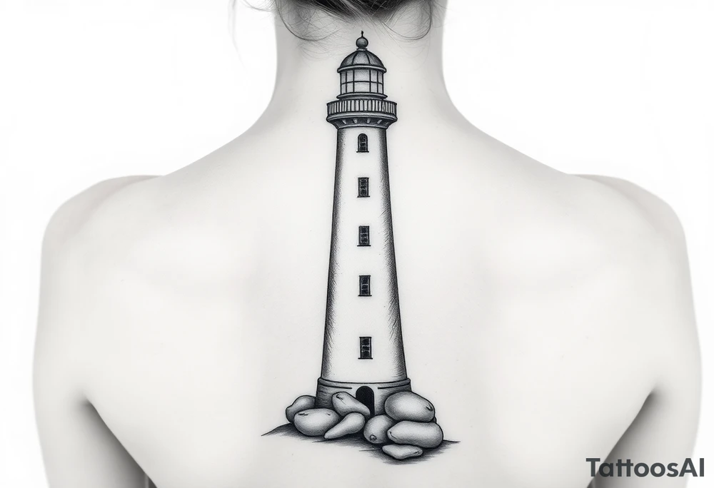 Lighthouse tattoo idea