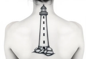 Lighthouse tattoo idea