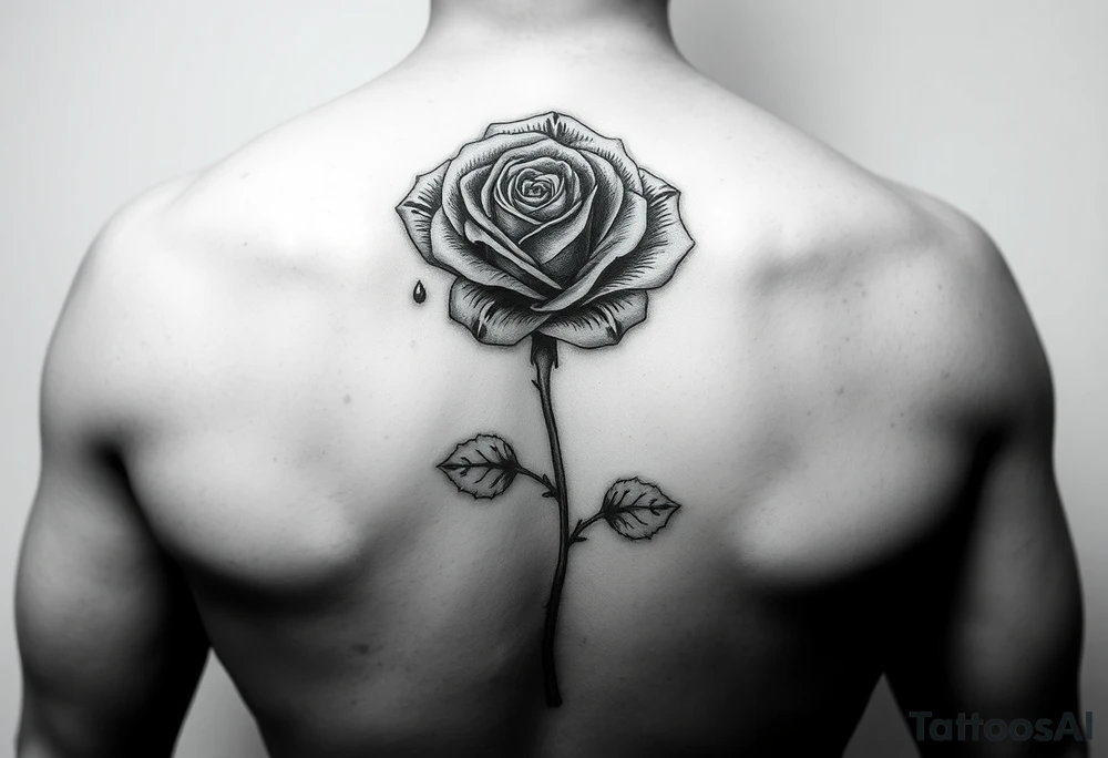 Rose tattoo idea