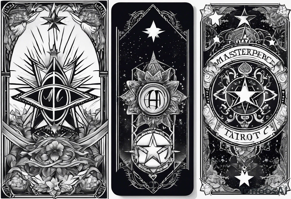 star tarot tattoo idea
