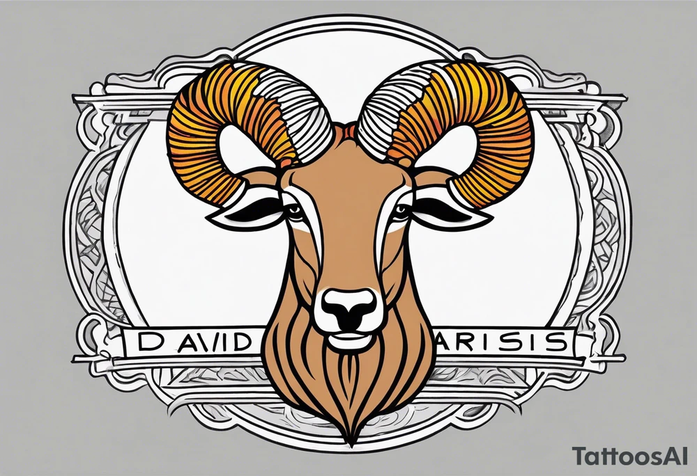 David, Aries, Mississippi tattoo idea