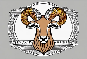 David, Aries, Mississippi tattoo idea