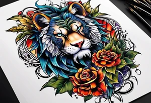 Chimera tattoo idea