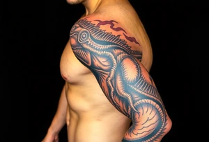 dinosaur tattoo idea