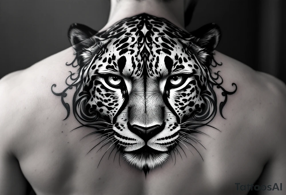 cheetah tattoo tattoo idea