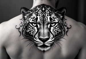 cheetah tattoo tattoo idea