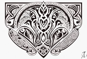 maori tribal  neck tattoo tattoo idea