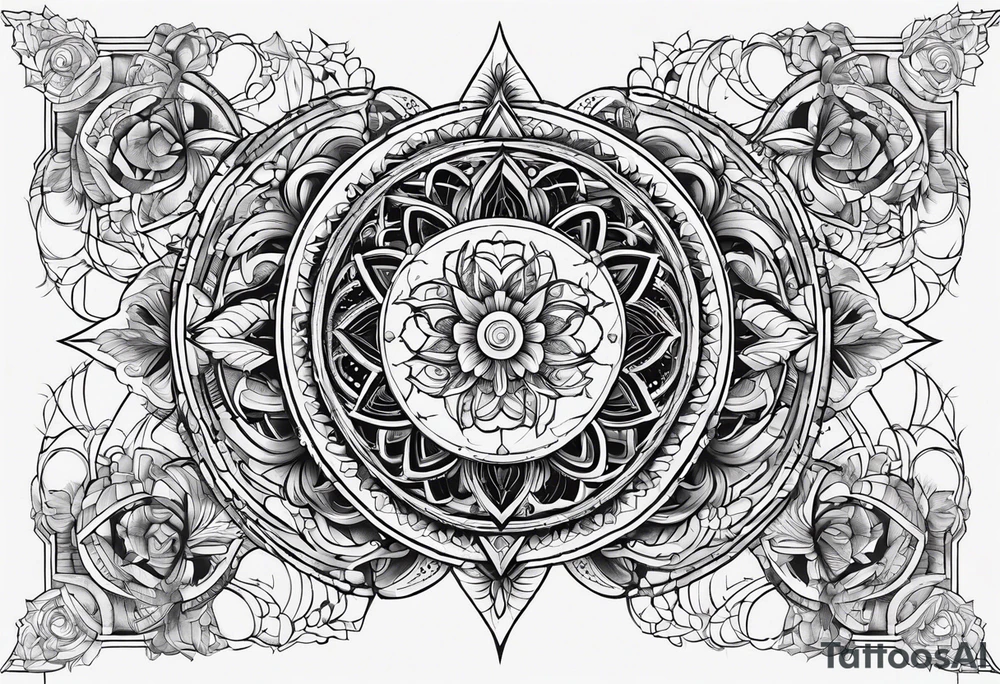 Sacred geometry, tattoo idea