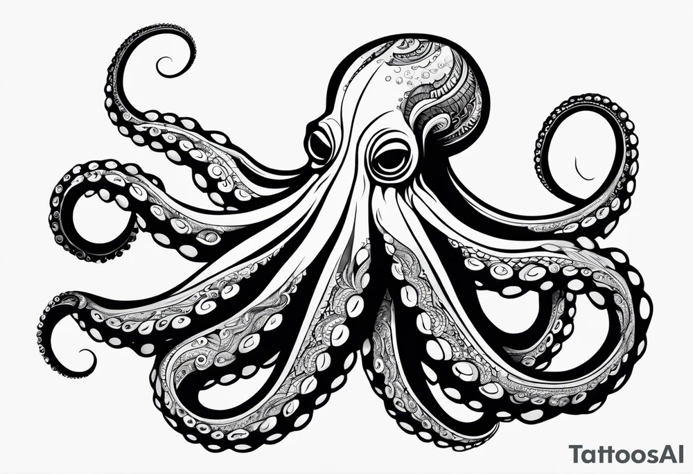 Octopus tattoo idea