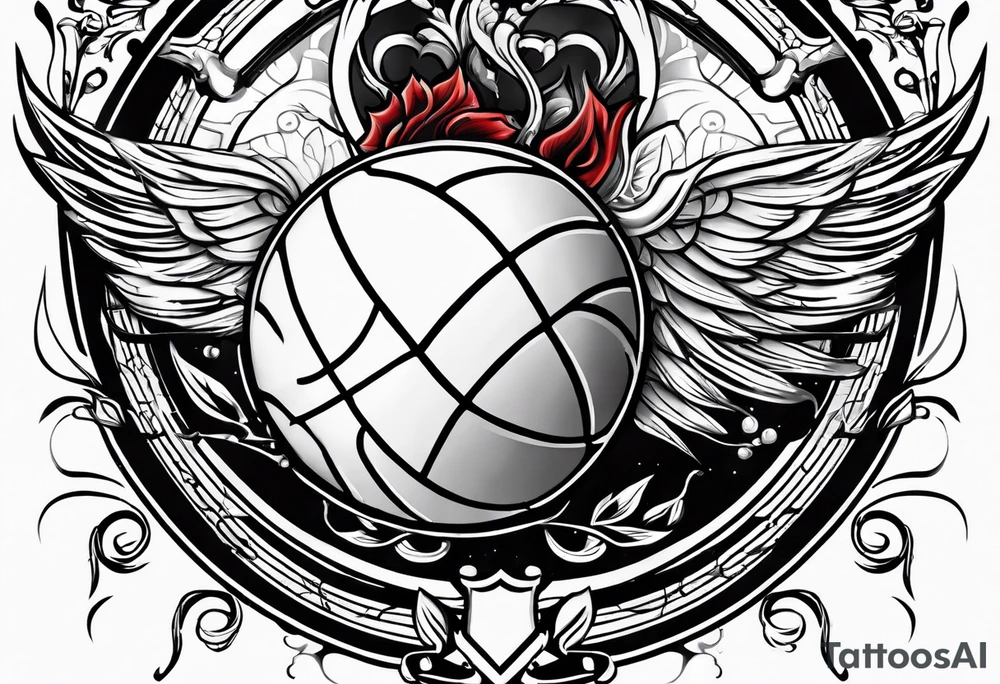 basketball virgo 2005 detroit tattoo idea