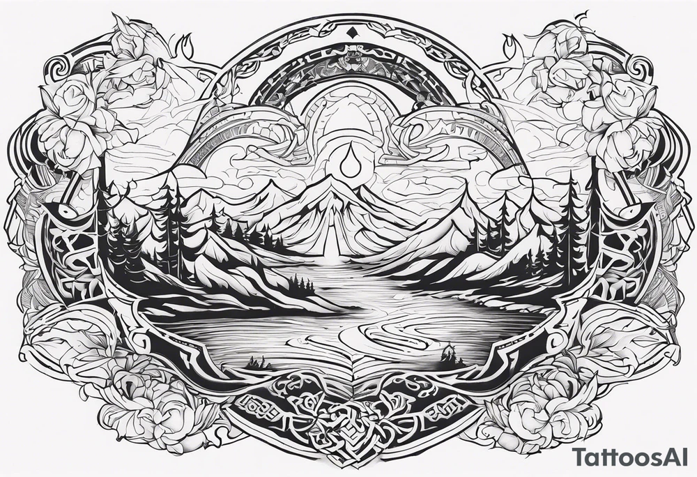 VALHALLA prayer poem tattoo idea