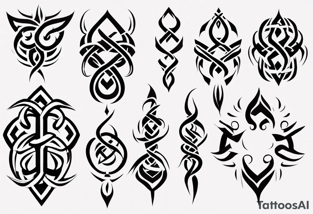 Prime knot 6,1 but very simple and clean tattoo idea