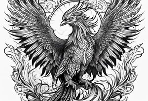 phoenix tattoo idea