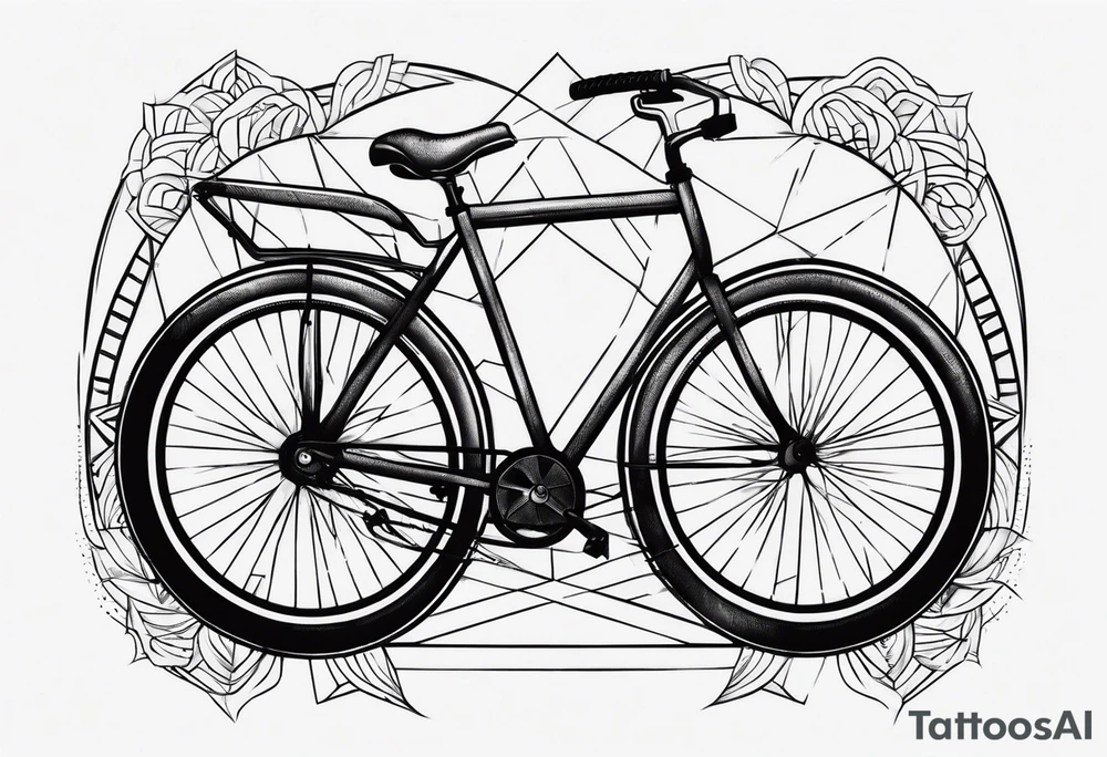Bicicleta tattoo idea