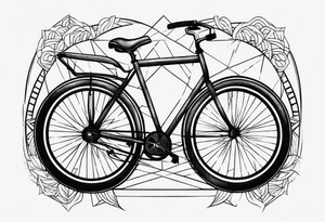 Bicicleta tattoo idea