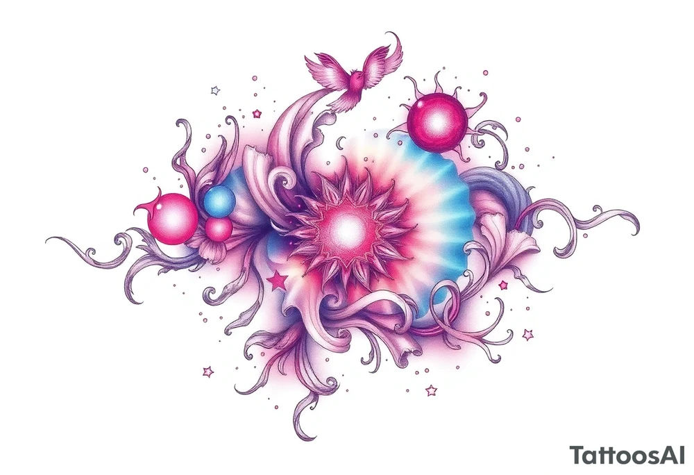 Universe tattoo idea