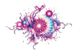 Universe tattoo idea