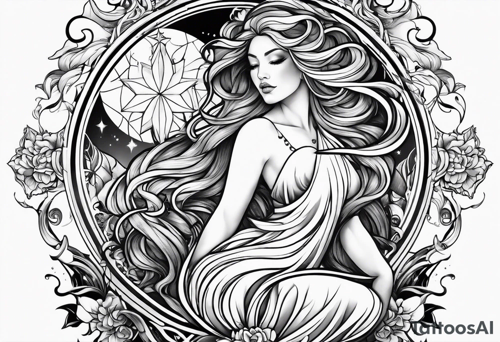aquarius tattoo idea