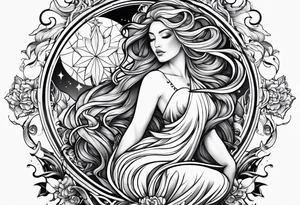 aquarius tattoo idea