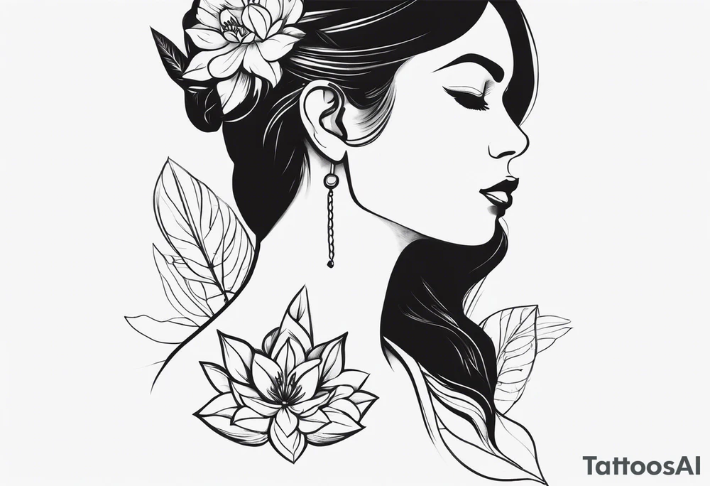 uma palavra com um significado forte e lindo tattoo idea
