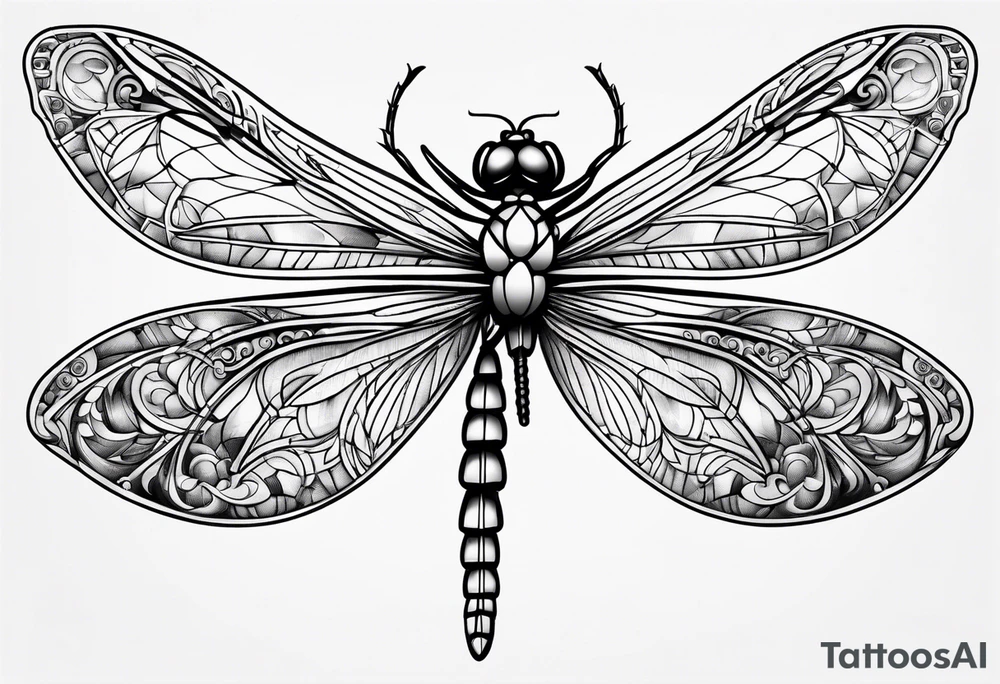 dragonfly tattoo idea