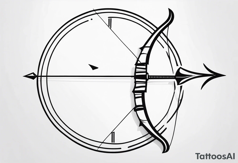 archery tattoo idea
