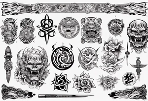 Schwert tattoo idea