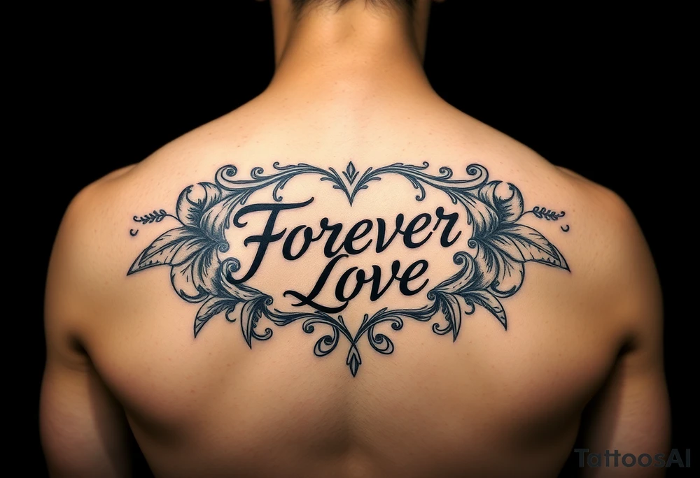 My forever love tattoo idea