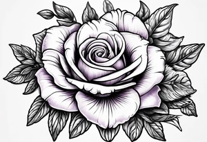 lavender tattoo idea