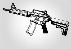 Ar 15 tattoo idea