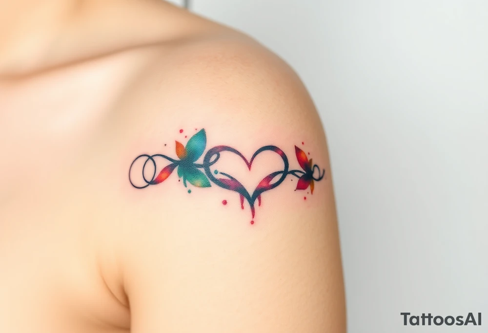 Friendship link tattoo idea