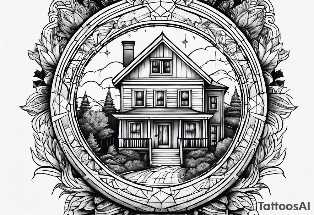 Home is the people tattoo idea