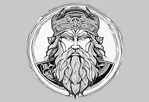 mitologia grecka zeus i pioruny tattoo idea