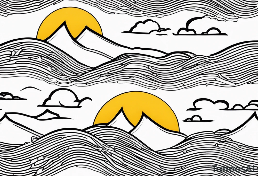 Chase written in the sun tattoo idea