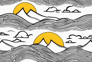 Chase written in the sun tattoo idea