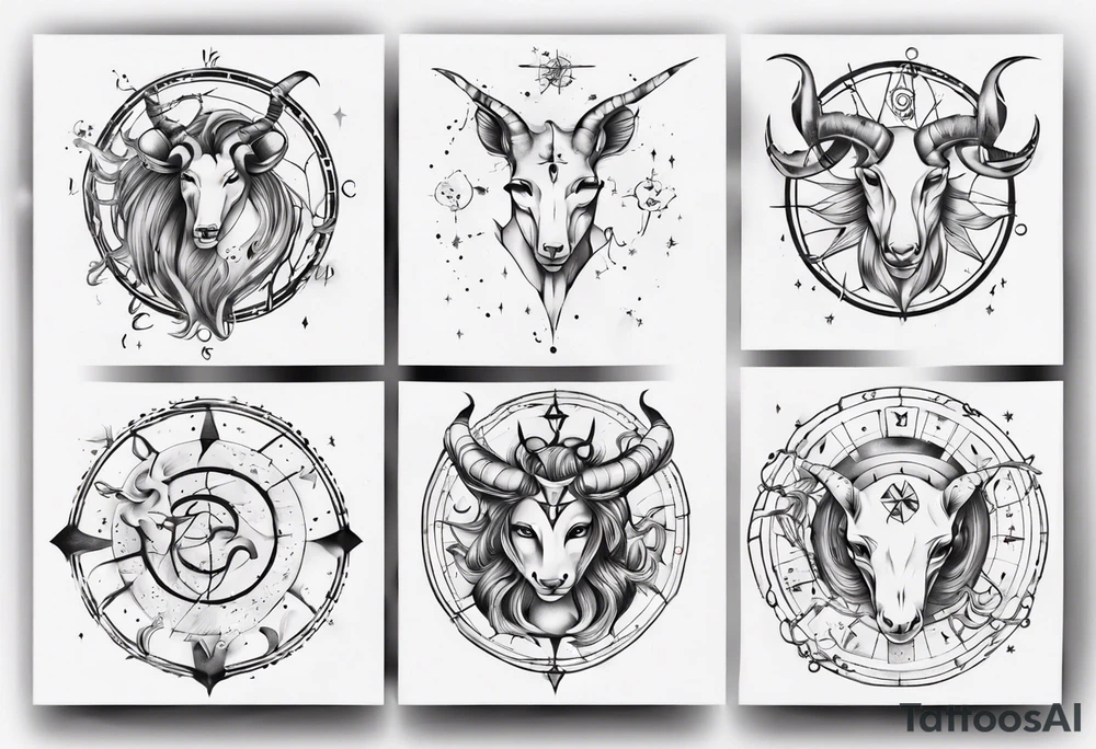 zodiac tattoo idea