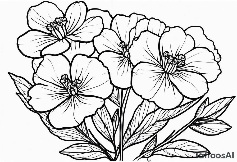 Primrose tattoo idea