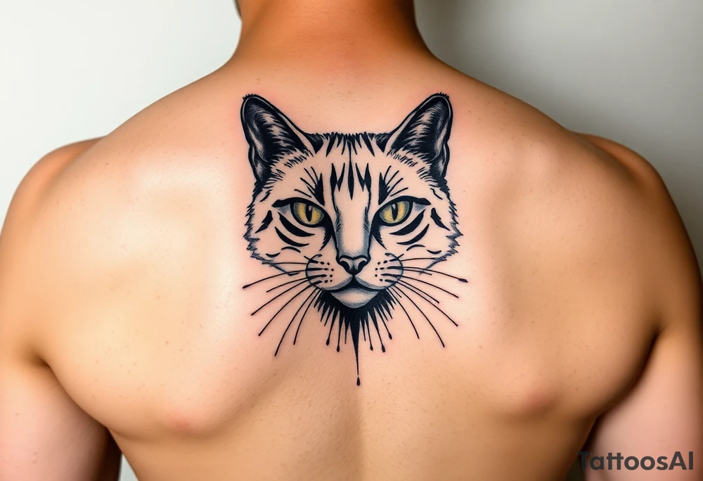black Cat tattoo idea