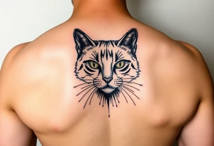 black Cat tattoo idea