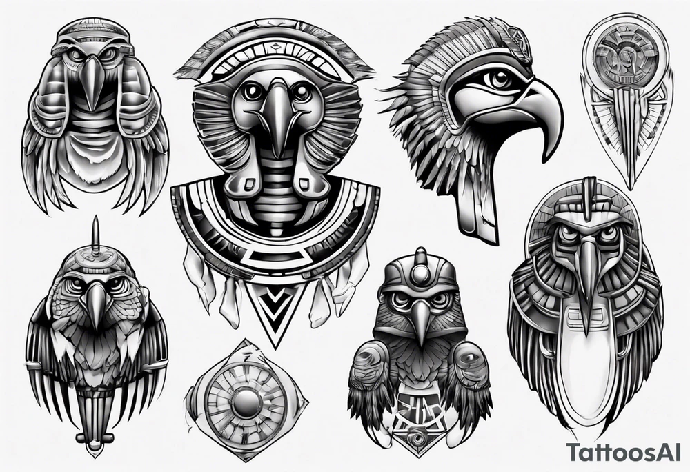 horus tattoo idea