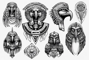 horus tattoo idea