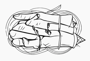 idle hands are the devils playthings, use puppet strings tattoo idea