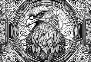Birdoak tattoo idea