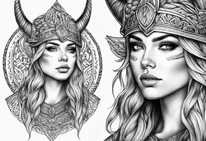 freya norse tattoo idea