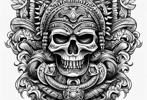 aztec snake 

sleeve tattoo idea
